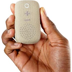 MEE audio lightSPKR Bluetooth Wireless Speaker w/Camping Lantern: 360° Audio, 3 Audio Modes, 2 Light Colors & Infinite Brightness Adjustment, IPX6 Waterproof for Indoor & Outdoor use (Desert Sand)