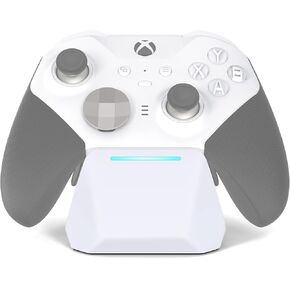 Charging Station Dock for Xbox Elite Series 2 Controller, Charger Stand for Xbox Elite Series 2 Core Controller with Type C Charging Cable - Glacier White