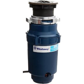 Whirlaway 291 1/2 Horsepower Garbage Disposer with Power Cord, Blue