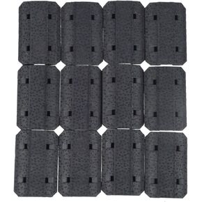 Picatinny Rail 12Pack Polymer Rail for Mloc Black