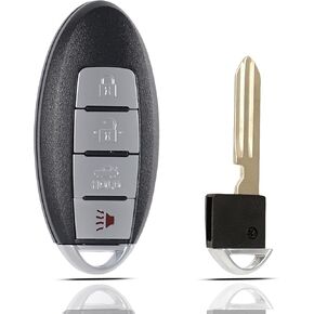 MechanMagic Smart Key Fob Remote Replacement Fits for Nissan Sentra Versa 2013 2014 2015 2016 2017 2018 2019 Keyless Entry Remote Control CWTWB1U840 285E3-3SG0D 46 Chip 4 Buttons