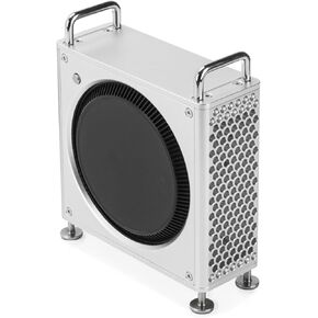 موقف هيكل الألمنيوم لعام 2024 MAC MINI M4/M4 PRO - MAC MINI M4 CASE - تبديد الحرارة المحسّن - ملحقات MINI M4 - MAC MINI M4 MOUNT - MAC MINI M4 حامل