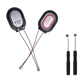 2-Pack Speaker Replacement for Nintendo Switch Speaker, NS Console Loudspeaker Flex Cable Module with Repair Tool Kit