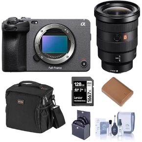 Sony FX3 كاميرا خط السينما الكامل إطار مع عدسة وملحقات 16-35 مم