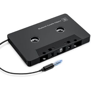 Cassette Adapter with 3.5mm Aux Cable, Sound, Stereo Surround, Classic Audio Adapter for Car Cassette Player