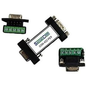 RS232 to RS422 Converter, CON-422-PE9, full-duplex RS232 port to a full-duplex four-wire RS422 port, high-performance converter, port-powered, high reliability with a 5-year Replacement Warranty.