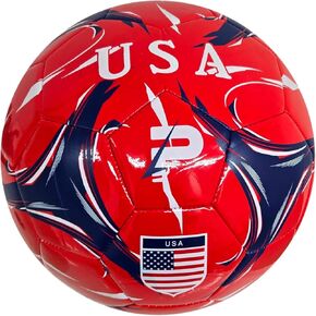 Country Training Soccer Ball - Elite Edition - for All Ages - Size 2, 3, 4 and 5