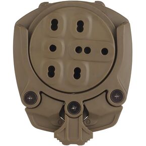 Tactical Gun Holster Adapter,Drop Leg Platform Adapter 360 Degree Revolve Quick Locking Gun Modular Holster Adapter Base Accessories