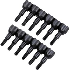 12 Pcs 100/125 Grain Archery Hammer Broadheads - Small Game Hunting Arrow Heads, Practice Field Arrow Tips for Hunting Bow, Point Tips Arrowheads