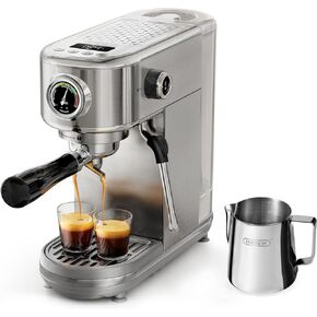 HiBREW H10B Coffee Machine with Latte Art Pitcher Set