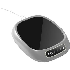 Coffee Mug Warmer, Mug Warmer for Office Desk, Electric Coffee Cup Warmer for Desk with 3-Temp Settings Advanced Temperature-Controlled Beverage Warmers Heating Plate for Coffee, Milk, Tea, (Black)