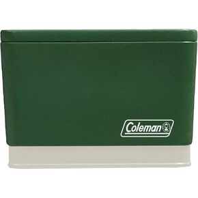 Coleman Citronella Candle 11oz – Outdoor Candle in Retro Cooler Tin – Long-Lasting Decorative Candle for Patio, Camping, Backyard, BBQ & Travel, Green