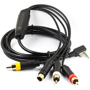 S-Video and TV AV Composite Video Cable Cord for PSP 2000 3000 Console S Video