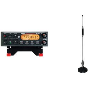 Uniden BC355N 800 MHz 300-Channel Base/Mobile Scanner and Tram 703-HC Center Load CB Antenna Kit