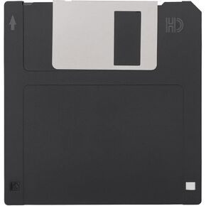eMagTech 1Pc 3.5 Inch Floppy Disk Cleaner 1.44MB Format a Floppy Disk Cleaner Portable Floppy Disk Cleaner for PC Amiga Atari ST Archimedes Black