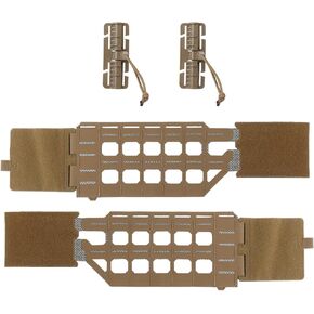 Tactical MOLLE Vest Quick Release Elastic Cummerbund, Lightweight Girdle Side Belt Cumberbund Set