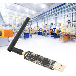 Ubertooth One Module,2.4 GHz,Class 1 Comparable Power,Standard 10-pin 50 Mil JTAG,ISP Serial Connector,Expansion Connector,Bluetooth Experiments,Material: PCB