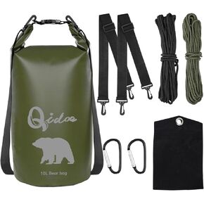 Bear Food Bag for Camping Ultralight Food Bag Hanging System 10 L Waterproof Bear Bag Pulley Systems Includes Waterproof Bear Bag, Nylon Ropes, Hooks for Camping Backpacking in Kuwait
