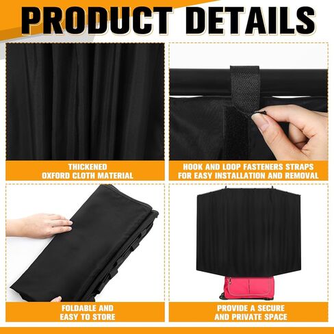 ستارة الخصوصية لحقيبة الرقص حقيبة تغيير محمولة ستارة خصوصية قابلة للتوسيع بدون شاشات قسم الرف in Kuwait