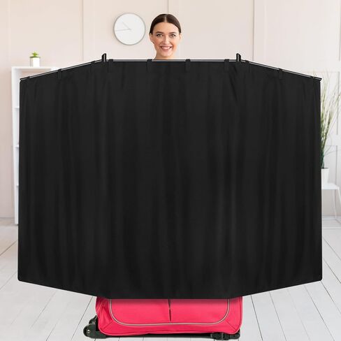 ستارة الخصوصية لحقيبة الرقص حقيبة تغيير محمولة ستارة خصوصية قابلة للتوسيع بدون شاشات قسم الرف in Kuwait