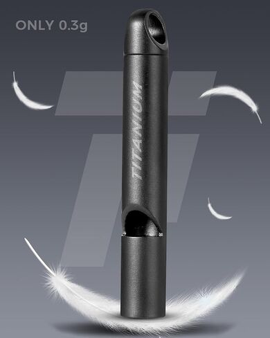 صافرة طوارئ التيتانيوم ، صافرة أمان البقاء على قيد الحياة للمدربين ، تدريب الكلاب ، المشي لمسافات طويلة ، وتوفير الحياة بصوت عالٍ حتى 120 ديسيبل in Kuwait