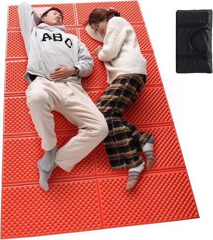 Camping Foam Sleeping Pad Lightweight Closed Cell Folding Camping Mat Moisture-Proof Camping Mattress Portable for Outdoor Hiking Mountaineering Blue in Kuwait