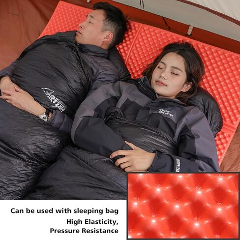 Camping Foam Sleeping Pad Lightweight Closed Cell Folding Camping Mat Moisture-Proof Camping Mattress Portable for Outdoor Hiking Mountaineering Blue in Kuwait