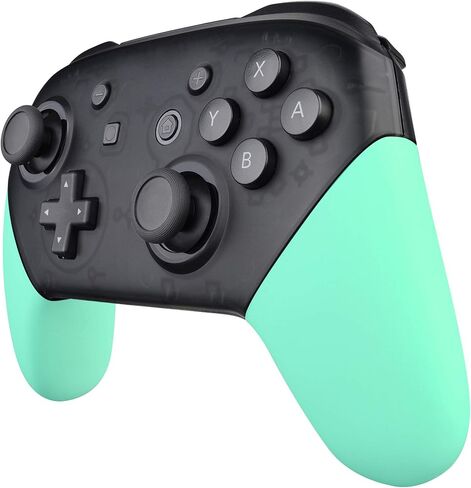 eXtremeRate Midnight Blue Replacement Handle Grips for Nintendo Switch Pro Controller, Soft Touch DIY Hand Grip Shell for Nintendo Switch Pro Controller - Controller NOT Included in Saudi Arabia