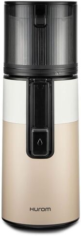 Hurom H400 Easy Clean Slow Juicer, Two Tone Beige - Hands Free - Quiet Motor - Scrub Free Cleaning - Cold Press Masticating Juicer in Saudi Arabia