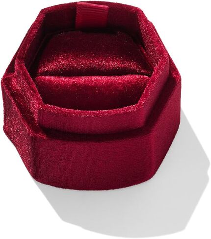 Kendra Scott Davis Small Case in Champagne Velvet in Saudi Arabia