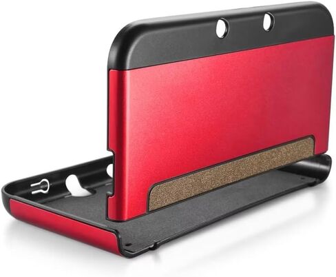 Protective Case Cover with Hard Shell Skin Compatible for New Nintendo 3DS XL LL, Anti-Scratch and Anti-Slip - Black in Kuwait