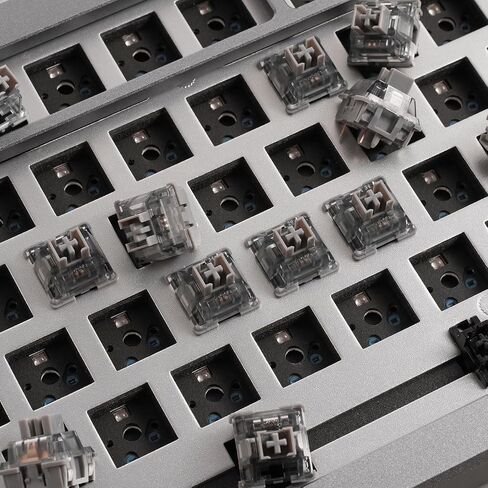 Akko Dracula Linear Keyboard Switch with Condenser for Backlit Mechanical Gaming Keyboard, 5-Pin 35gf Pre-Lubed Switches with Standard MX Structure (45pcs) in Kuwait