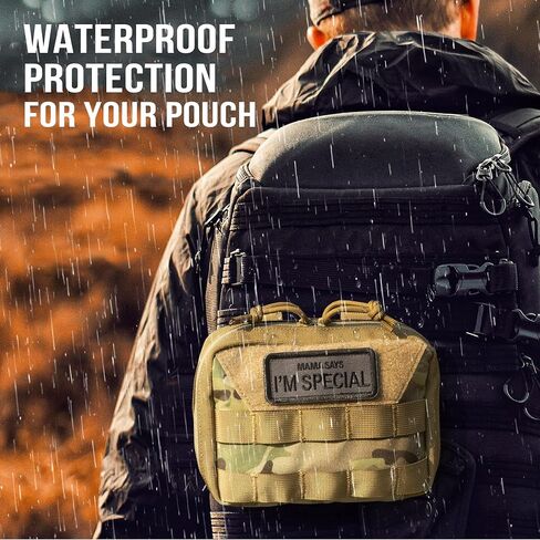 onetigris molle agous ، حزام الأدوات التكتيكية لحزام أدوات edc exppered stility pack 7.5 "x5" x2 " in Kuwait