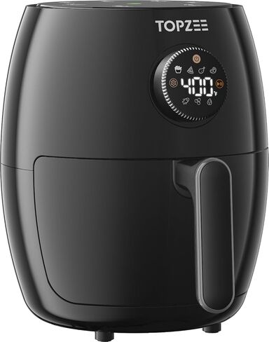2.1QT مقلاة الهواء الصغيرة-الجوية الرقمية الصغيرة المدمجة مع 7-في 1 مسبقات ، بنسبة 98 ٪ من الزيت ، ودرجة الحرارة القابلة للتعديل وتوقيت ، التذكير الهز ، noncstic in Kuwait