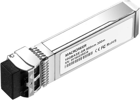 10G SFP+ SR TRANSCEIVER ، SFP+ to LC Multimode Module متوافق مع CISCO SFP-10G-SR ، MERAKI MA-SFP-10GB-SR ، UBIQUITI UF-MM-10G ، Netgear ، D-Link ، TP-Link ، Mikrotik ، 850nm ، Duplex LC ، 300M ، DDM in Kuwait