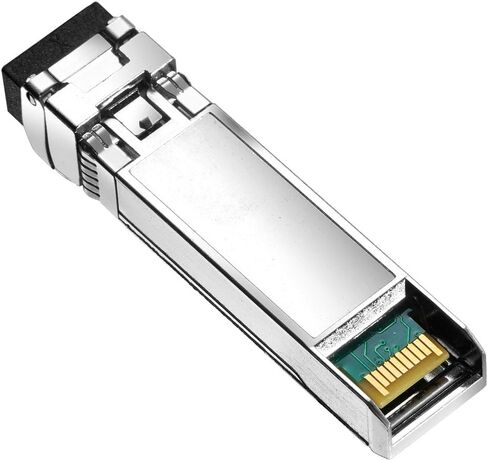 10G SFP+ SR TRANSCEIVER ، SFP+ to LC Multimode Module متوافق مع CISCO SFP-10G-SR ، MERAKI MA-SFP-10GB-SR ، UBIQUITI UF-MM-10G ، Netgear ، D-Link ، TP-Link ، Mikrotik ، 850nm ، Duplex LC ، 300M ، DDM in Kuwait