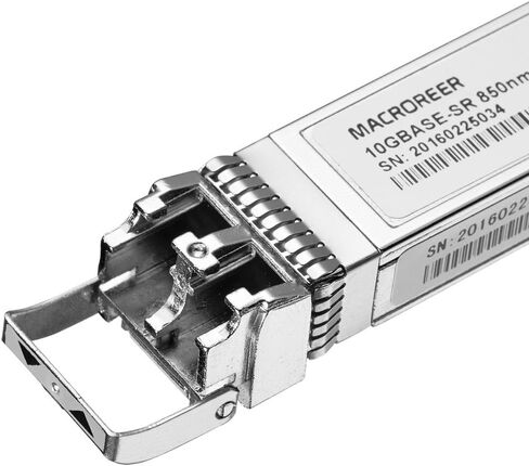 10G SFP+ SR TRANSCEIVER ، SFP+ to LC Multimode Module متوافق مع CISCO SFP-10G-SR ، MERAKI MA-SFP-10GB-SR ، UBIQUITI UF-MM-10G ، Netgear ، D-Link ، TP-Link ، Mikrotik ، 850nm ، Duplex LC ، 300M ، DDM in Kuwait