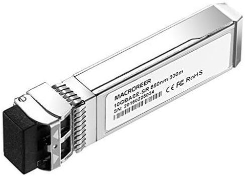 10G SFP+ SR TRANSCEIVER ، SFP+ to LC Multimode Module متوافق مع CISCO SFP-10G-SR ، MERAKI MA-SFP-10GB-SR ، UBIQUITI UF-MM-10G ، Netgear ، D-Link ، TP-Link ، Mikrotik ، 850nm ، Duplex LC ، 300M ، DDM in Kuwait