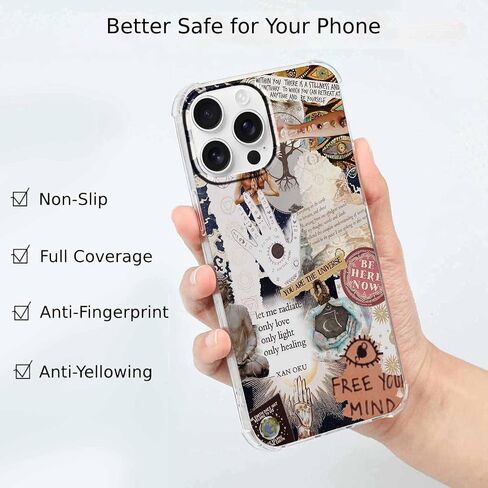 Case for iPhone 16 Pro Max مع تصميم الأبطال الخارقين ، Cartoon Comic Pop Culture Art Pattern Case ، Clear Soft TPU Pumper Case ، 6.9 "(Hero ، 16 مساءً) in Saudi Arabia