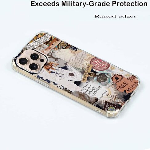 Case for iPhone 16 Pro Max مع تصميم الأبطال الخارقين ، Cartoon Comic Pop Culture Art Pattern Case ، Clear Soft TPU Pumper Case ، 6.9 "(Hero ، 16 مساءً) in Saudi Arabia