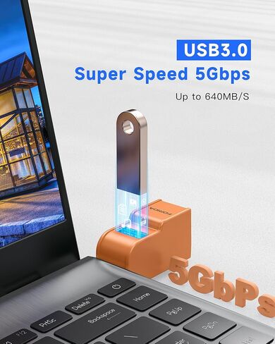 3 Ports USB 3.0 Adapter, USB Hub with 1 USB 3.0 and 2 USB 2.0 Port, Portable USB Port Splitter for Keyborad, Mobile Hard Disk, U Disk, Camera, Mouse,etc (Black) in Kuwait