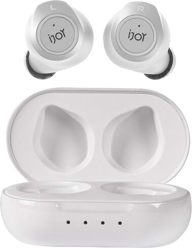 iJoy Premium Gravity TWS Earbuds Wireless Bluetooth 5.0 Compatible in-Ear Headset with Built-in Mic & Portable Recharging Case - IPX4 Waterproof & Sweatproof Design for Sports- Long Battery Life in Saudi Arabia