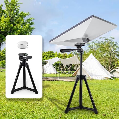 QUIDDITY Starlink Mini Mount, Starlink Mini Roof Rack Mount, Starlink Mini Clamp Mount with Pipe for RVs, Poles, Yachts, Campers, Starlink Mini Mount Kit (Not for Round Profile Bars) in Saudi Arabia