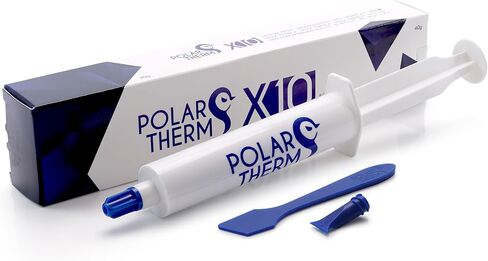 X-10 Thermal Paste for CPU & GPU - High Thermal Conductivity, Long Durability, Safe Application, Non-Conductive Thermal Grease - 10 Grams Thermal Compound with Spatula in Saudi Arabia