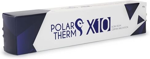 X-10 Thermal Paste for CPU & GPU - High Thermal Conductivity, Long Durability, Safe Application, Non-Conductive Thermal Grease - 10 Grams Thermal Compound with Spatula in Saudi Arabia