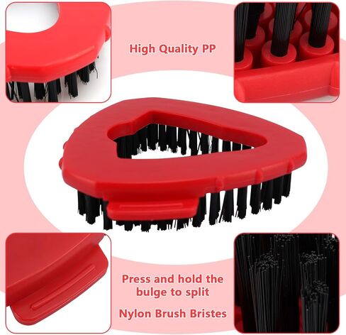 NICEMOVIC 6 Pack Mop Head Replacement for O-Ceda Easywring Mop Replace Head, Reusable Microfiber Mop Refills, Spin Mop Replacement Head Easy Cleaning and Machine Washable in Kuwait
