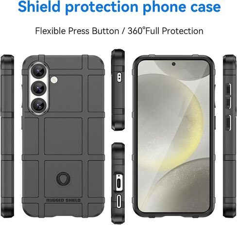 Ysnzaq Armor Case for Samsung Galaxy S25+ Plus (Not S25) / Galaxy S24 Plus, Military Grade Shockproof Durable Protective Phone Cover for Samsung Galaxy S25 Plus HD Blue in Saudi Arabia