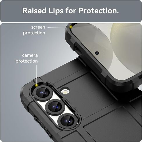Ysnzaq Armor Case for Samsung Galaxy S25+ Plus (Not S25) / Galaxy S24 Plus, Military Grade Shockproof Durable Protective Phone Cover for Samsung Galaxy S25 Plus HD Blue in Saudi Arabia