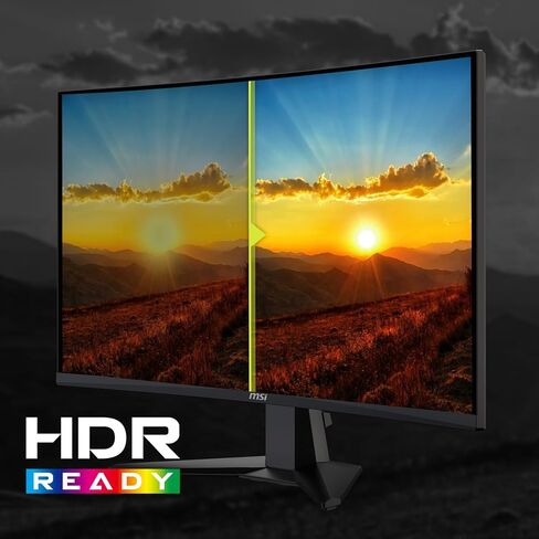 MSI MAG 276CXF 27-inch 1920 x 1080 (FHD) Curved Monitor, 280Hz, HDMI, DisplayPort, VGA Port, VESA Mountable, Tilt, Speaker, Slim Bezel, 0.5ms, Black in Saudi Arabia