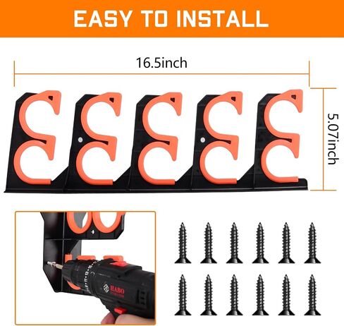 Fishing Rod Holders, Fishing Pole Holders for Garage, Wall or Ceiling Mounted Fishing Rod Rack Holds Up to 10 Rods（1 Pack） in Kuwait